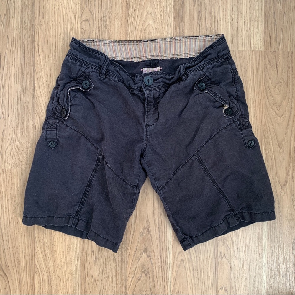 Y2K Free People Low Rise Cargo Shorts